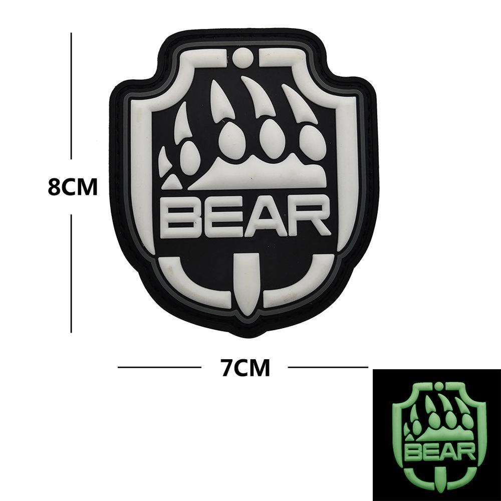 Escape from Tarkov Luminous Velcro Badge: BEAR/USEC Faction PVC Armband
