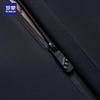 ROMON Men's Thickened Hooded Wool-Filled Business Casual Jacket