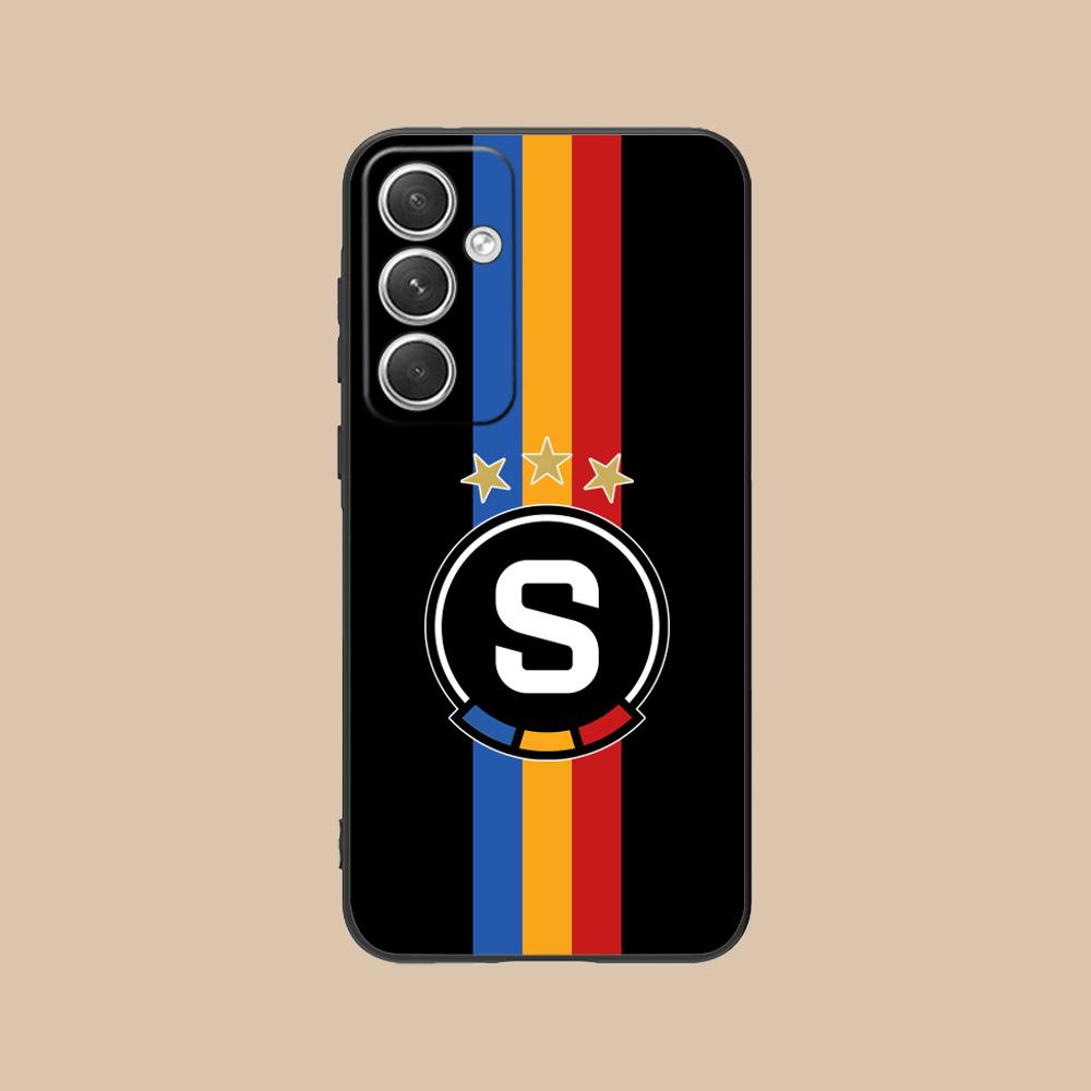 

FC Sparta Praha Mobile Phone Case for Samsung Galaxy S25 S24 S23 S22 S21 S20 Note20 Plus FE Ultra Colour Protective Pretty Cover Galaxy Note20