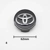 57mm 62mm 4pcs Wheel Rim Center Hub Cap Logo Badge Emblem Fit Toyota Rav4 CHR Corolla Camry Yaris Auris Verso Avalon Car Replace