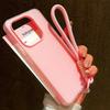 2 In1 Candy Clear Hand Strap Case For OPPO Reno 14F 13F 12F 11F 11 10 12 13 Pro 5G 7 4G 5 6 Lite A38 A79 A77 A57 A58 A79 A78 A60