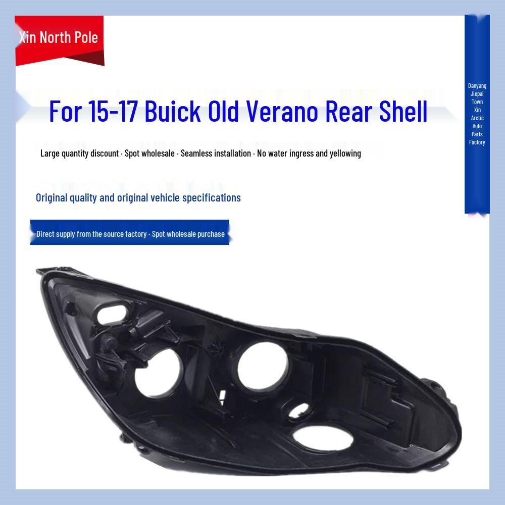 

Buick Verano Headlight Back Shell (2015-2017) - PP Plastic Light Accessory Standard - Premium Driver Side