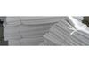 Pure White Satin Stripe Hotel Bedding: Solid Color Single Sheets