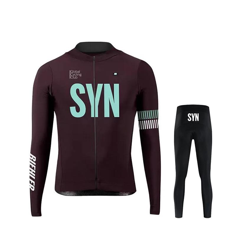 2025 Long Sleeve Cycling Clothing  Spring Autumn Cycling Jersey Set New Bike Clothing MTB Maillot Ropa Ciclismo