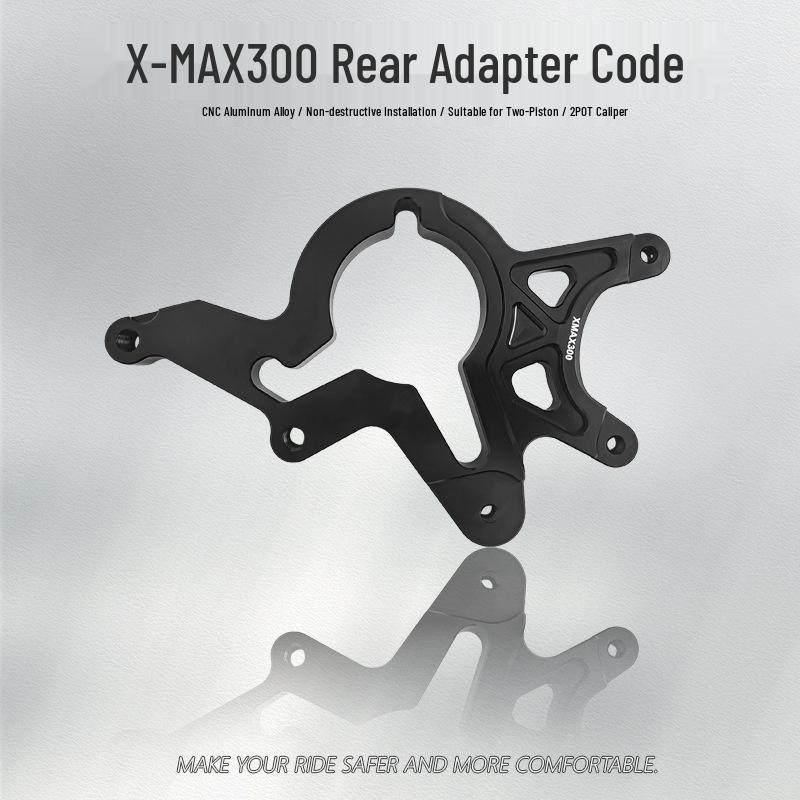

Yamaha XMAX300 245mm Floating Disc Dual-Piston Caliper Adapter Bracket for Scooter