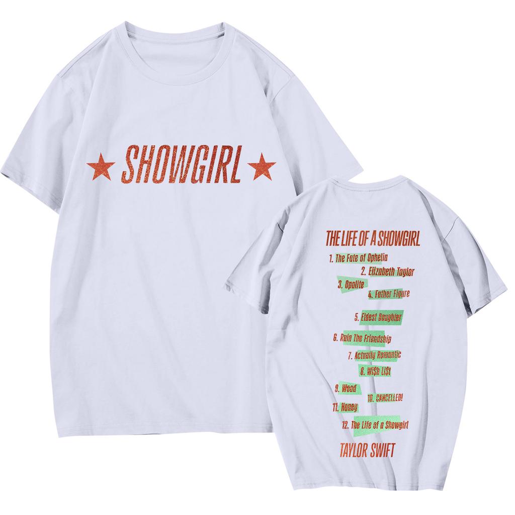 Women's Casual Printed T-Shirt Round Neck Pullover Short Sleeve Top