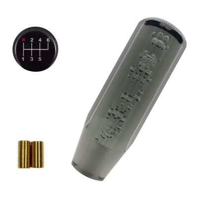 Crystal Shift for Low Cab Fuso Best One and Isuzu 07 Elf Conversion Knob, Foam, 150mm, Smoke, Canter, Fighter, Full-Con Fighter, (Includes Adapter)