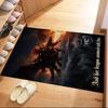Gothic Style Area Rug Suitable for Decorate Room Balcony Foyer Entryway Anti-slip Rug Decorate Offices Gift for Festivals