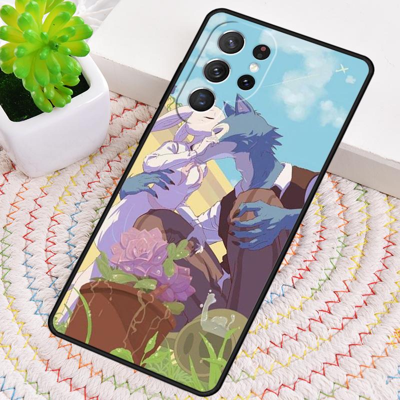 

Anime Beastars Wolf Rabbit Phone Case for Samsung Galaxy note 10 pro S26 Ultra S23 S24 FE S25 S21 S22 PLUS shockproof Cove Galaxy S24
