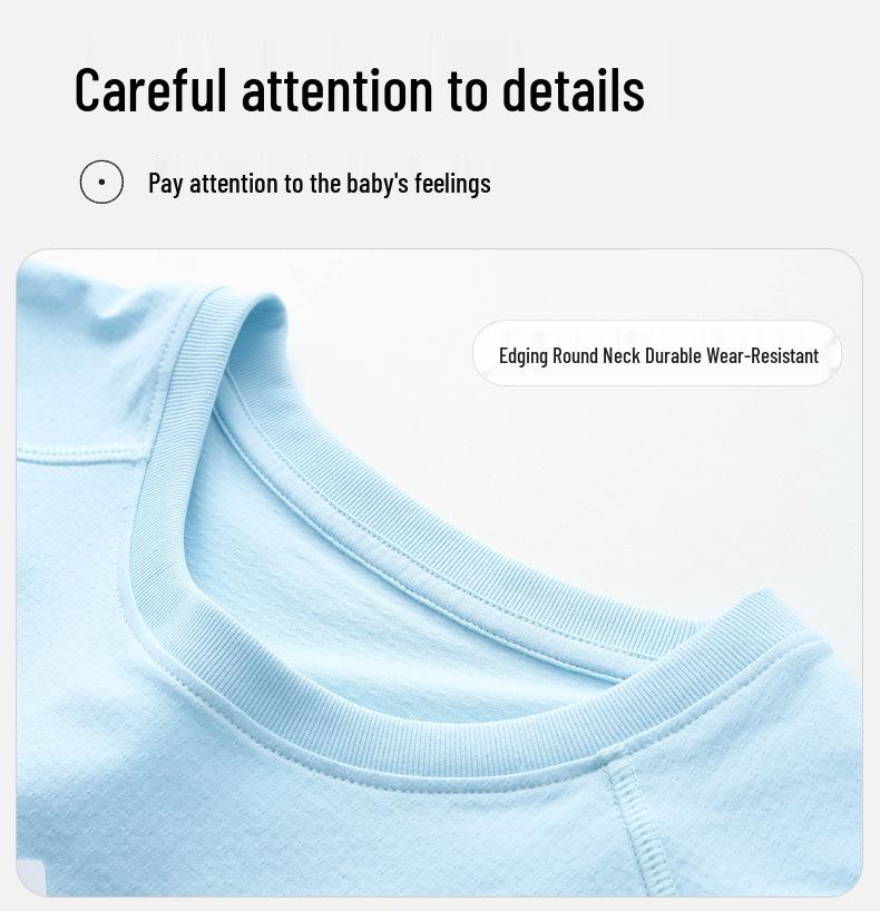 Boys' Summer Quick-Dry Sports Set - Short Sleeve & Shorts, Ice Silk, Lightweight Outdoor Wear