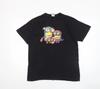 American Zone Men’s Black Minions Graphic Cotton T-Shirt Size M