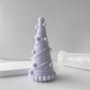 Tree Shaped Silicone Candle Mold Christmas Tree Resin Mold 3D Ornament Mould Handmade-Soap Epoxy Molds Home Decor