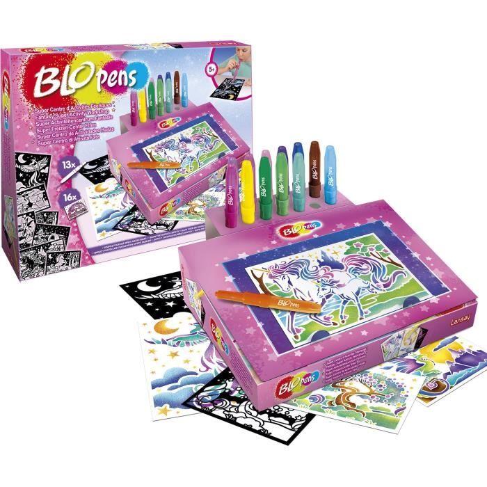 LANSAY - BLOPENS - Super Centre d'Activités Féeriques - Dessin et Coloriage - Dès 5 ans