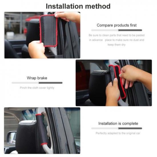 Roof Top Grab Handle Cover Protect Case Soft For Mitsubishi Pajero Montero 07-21