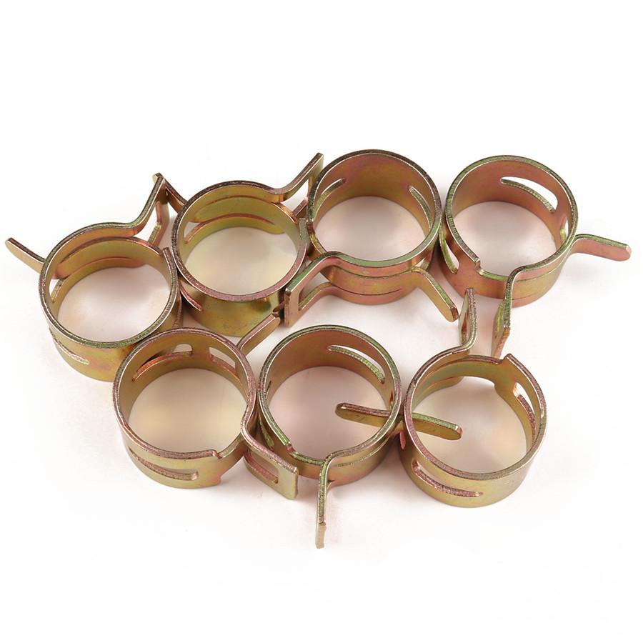 Universal 72pcs 7-17mm Car Spring Clip Fuel Line Hose Clip Water Pipe Air Tube Clamp Fastener with Pliers Tool