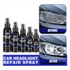 Headlight Maintenance Liquid Kit Auto Accessories Car Headlamp Polishing Refurbishment Agent Scratch Remover Repair Fluid Spray