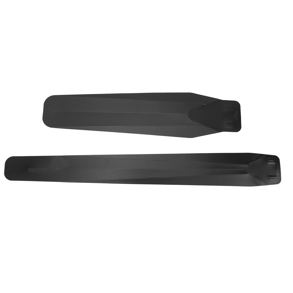 1 Pair Bike Fender Front Rear Mudguard Splashing Guard Universal Resin for Cycling Black