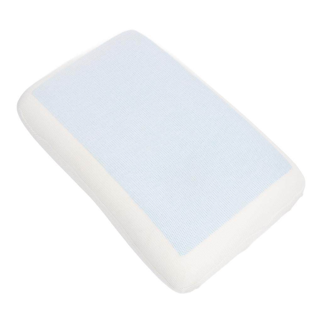Memory Foam Gel Pillow Reversible Double Sided Breathable Orthopedic Support Ventilated Cooling Gel Pillow for Sleeping