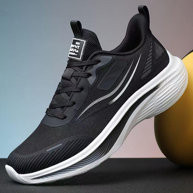 Autumn New Men's Shoes Summer Breathable Mesh Couple Sports Shoes Non-slip Shock-absorbing Running Shoes Comfortable and Lightweight