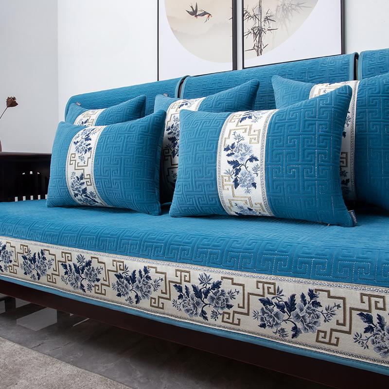 Poduszka na sofę Antypoślizgowy pokrowiec na poduszkę Poduszka Cztery pory roku Uniwersalny pokrowiec na sofę Nowoczesny pogrubiony