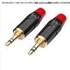Keyue 3.5mm 3-Pole Stereo Audio Welding Plug