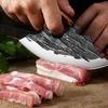 Ring Knife Small Kitchen Knife Small Scimitar Knife Killing Fish Knife Hand Meat Knife New Cutting Knife Sharp Cutting Kitchen Knife