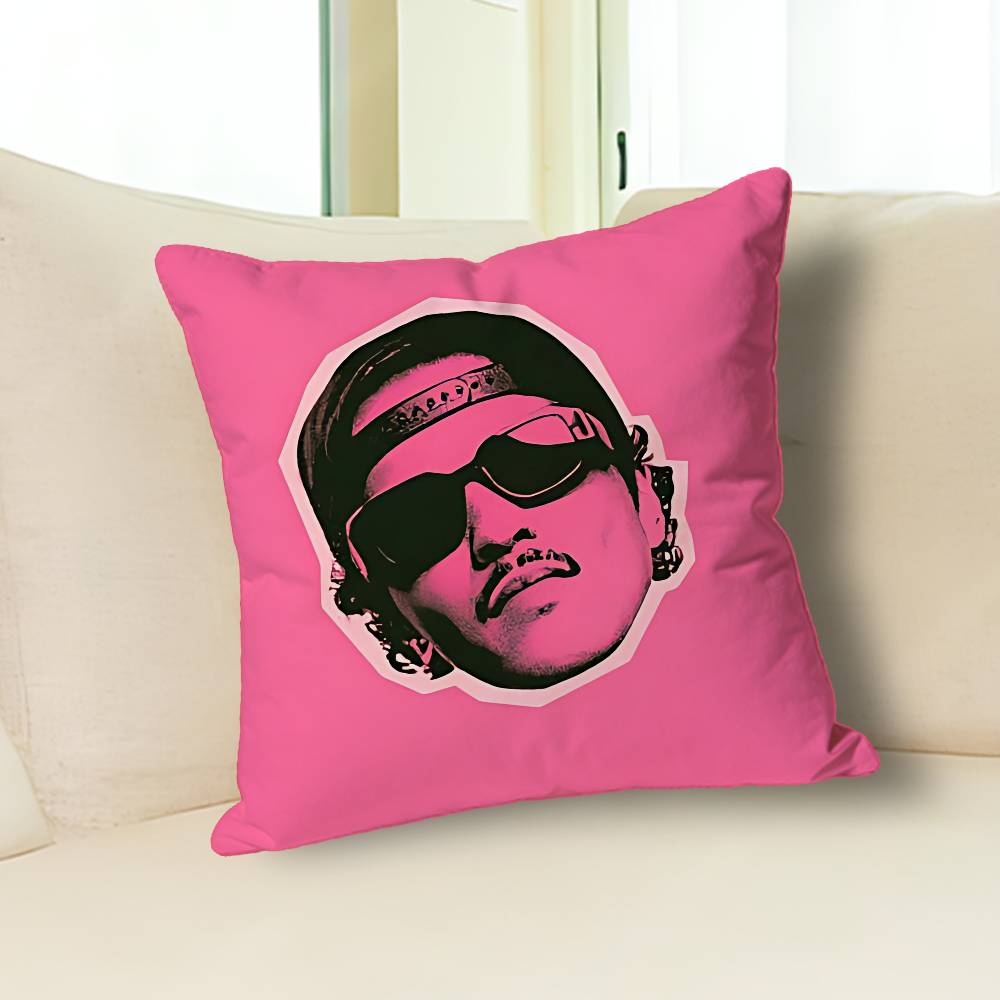 B-Brunos M-Mars Singer Pillow Cases for Bedroom Living Room Sofa Home Decor Polyester Cushion Cover with Zipper