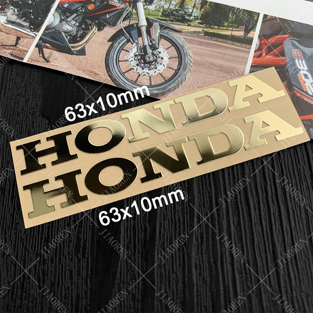 AAADK1 3D Car Motorcycle Honda Stickers Decals Tank Helmet Cbr Cb Pcx Wing Logo Red White Black