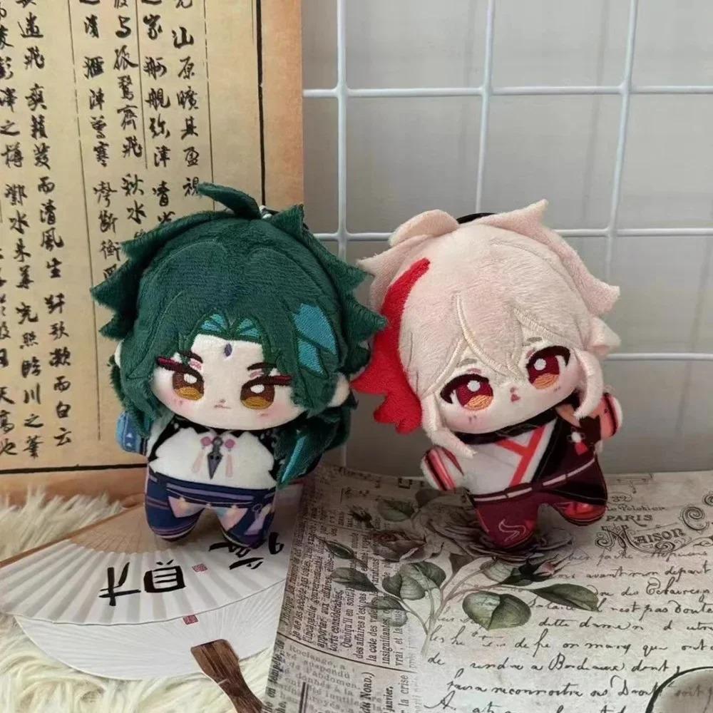 Genshin Impact Kazuha Xiao Scaramouche Venti Game Mascot Costume Plush 10cm Dolls for Cosplay Events Roleplay