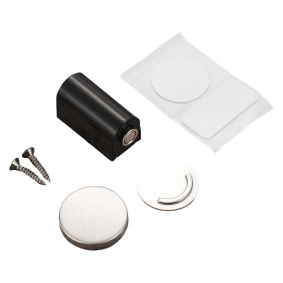 Magnetic Door Stopper Wall Protector No Drilling Anti-collision Windproof Door Catch Holder Heavy Duty Carpet Tile Concrete Wooden Floor Mount