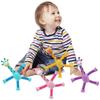 Telescopic Suction Cup Giraffe Toy, Ever Changing Giraffe Educational Stress Relief Toy, Parent-Child Interactive Decompression Toy