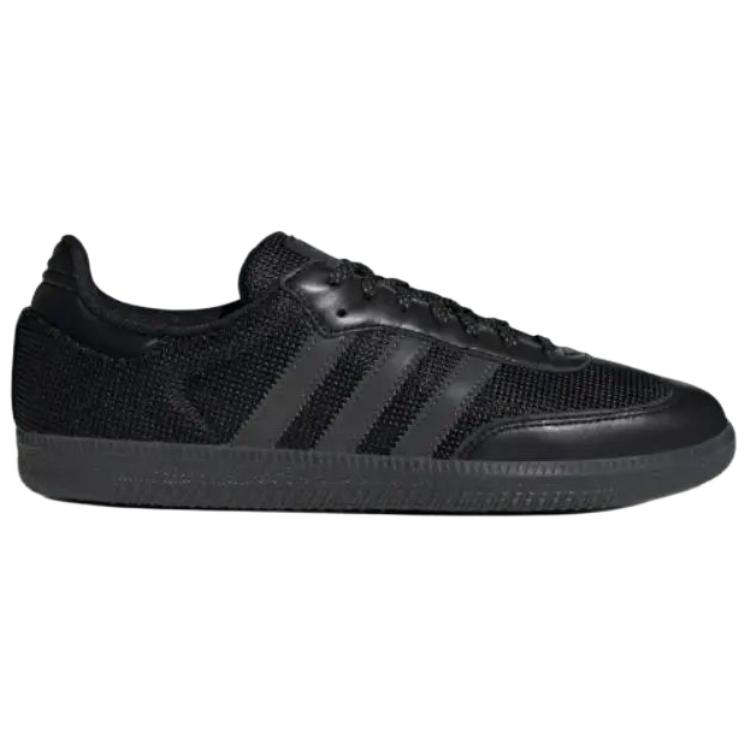 Adidas Originals Samba Abrasion Resistant Low top Skateboard Shoes Men's Black JR0901