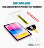 Easy Install Tempered Glass Screen Protector for Ipad A16 11th Generation 10th 9th 8th 7th 6th 5th 10.2 9.7 Film