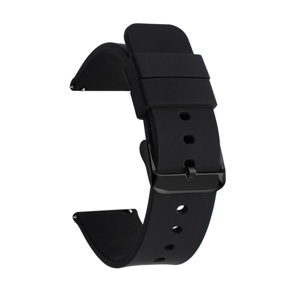 Samsung Huawei Silicone Waterproof Smartwatch Strap with Quick Release (14-24mm)