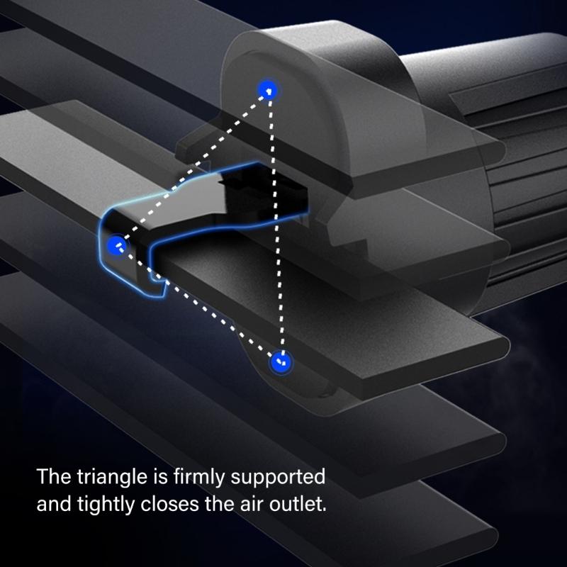 15W Fast Charging Phone Mount Support Rack Holder with Semiconductor Cooling System and Colorful Lighting for Smartphone