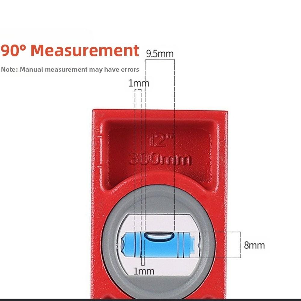 30/40/50cm Level Gauge High-Precision Measurement Angle Finder Level Ruler Construction