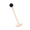 Creative Wood Hair Tie Holder Organizer Hair Accessories Storage Shelf with Sturdy Base Kids Safe Display Rack for Hair
