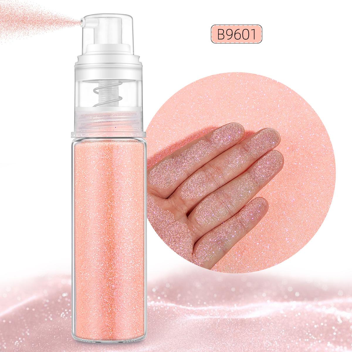 

Новый спрей-блестки Симфония для ногтей Макияж для тела Осветляющий спрей-подсветка Блестящие поляризованные блестки Single bottle