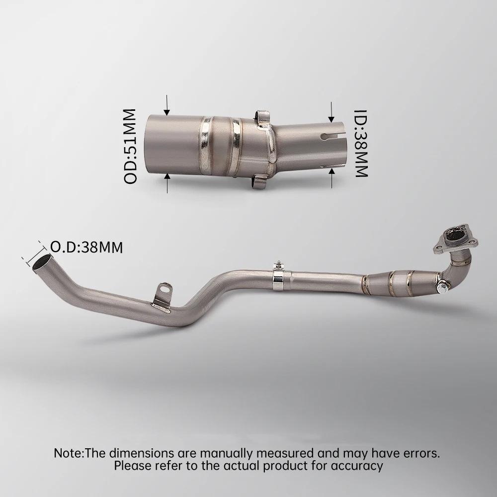 X-ADV 750 Modified Titanium Alloy Motorcycle Exhaust Tail Pipe