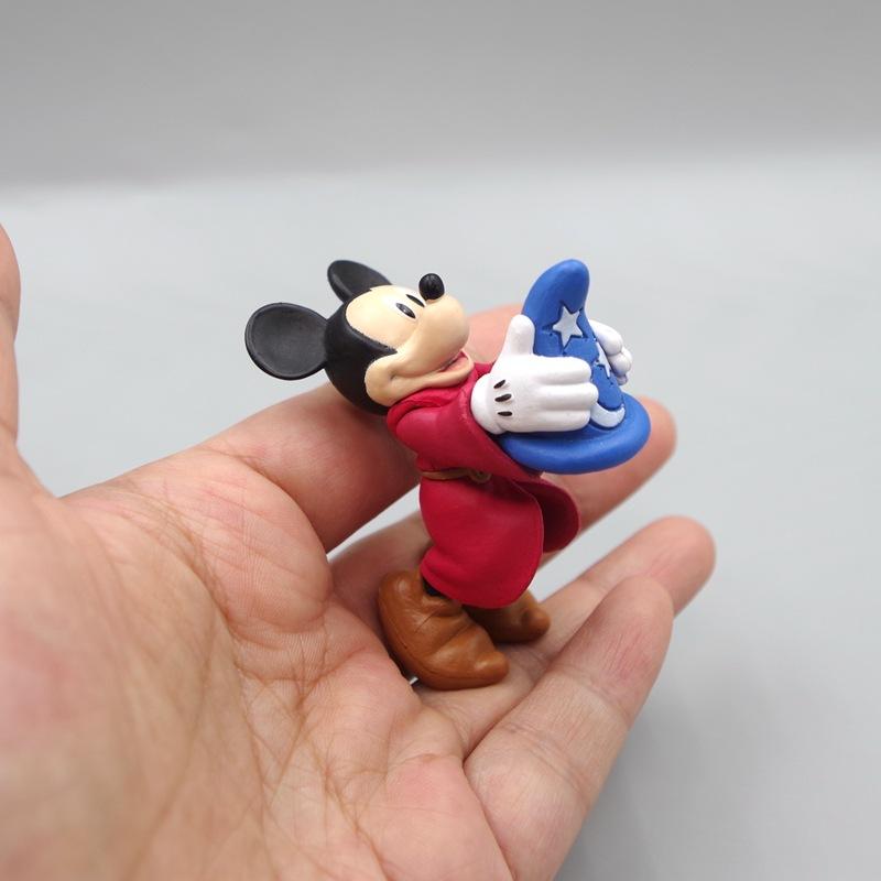 

Disney Kawaii Mickey Mouse Cartoon GK Model Cute PVC Action Figure Cake DIY Decoration Adorable Ornament Kids Birthday Gift