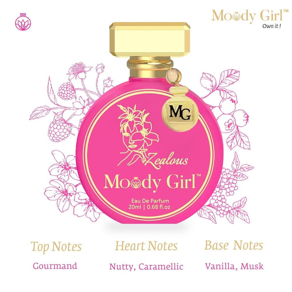 Moody Girl Zealous Perfumy poprawiające nastrój dla kobiet