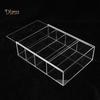 Acrylic Door Sliding Fourlayers Sbs Display Box Show Case For Mini Perfume Bottle