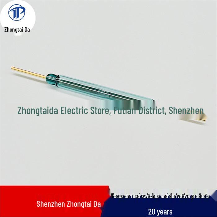 MKA50202 High Power 5x50mm Normally Open Magnetic Reed Switch (2-pin)