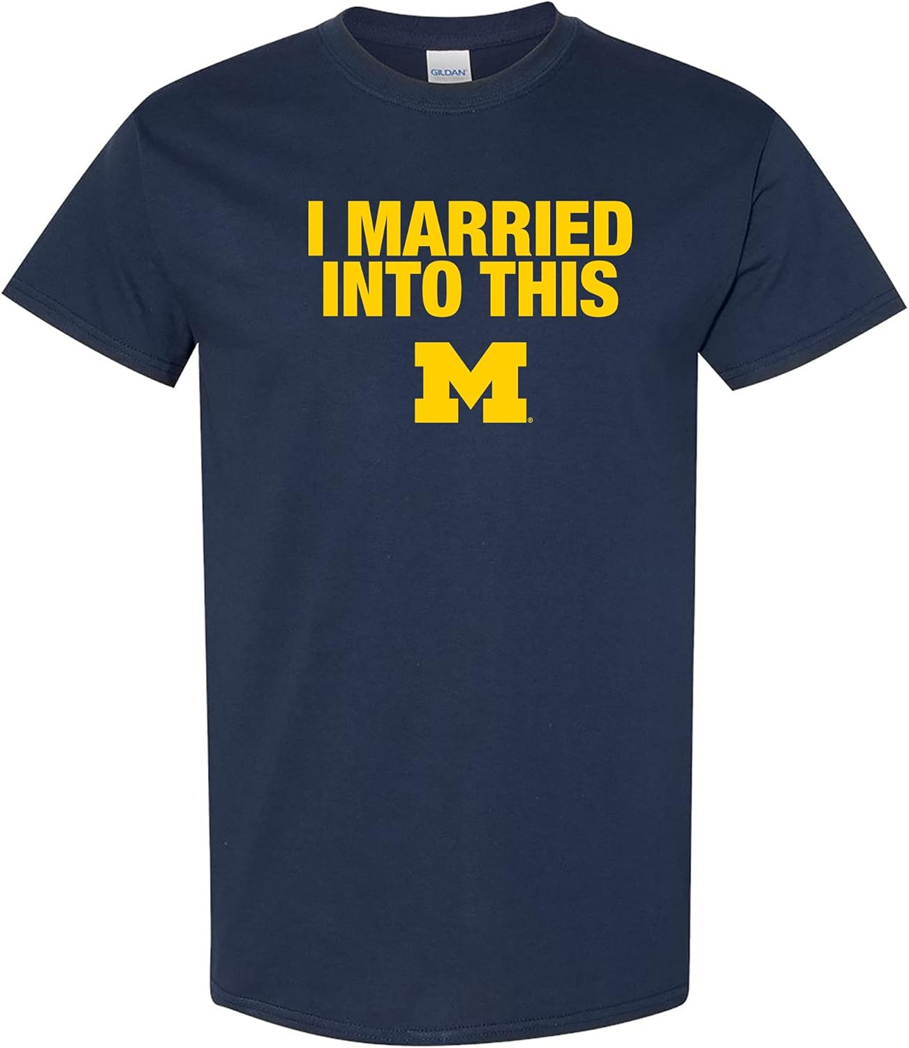 NCAA I Married Into This, Team Color T Shirt, College, University S разноцветный