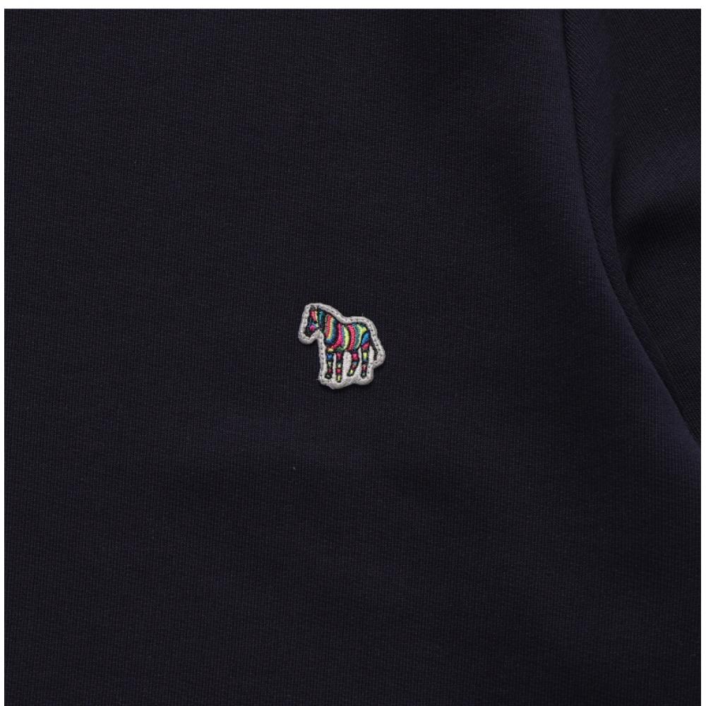 Paul Smith M2r 027r KZebra 49 Zebra Waffen Logo Regular Fit Mens Sweatshirt