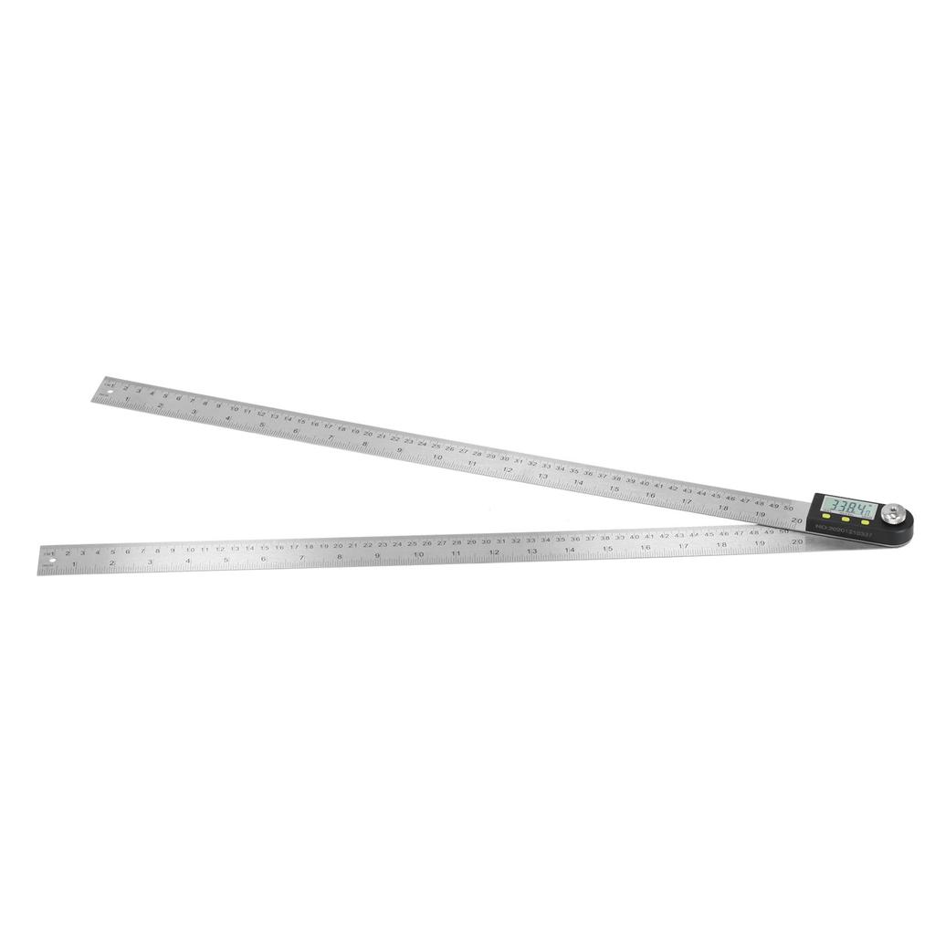 Digital Angle Finder Ruler 2 in 1 Goniometer Protractor Tool with Display for Automobiles0500mm