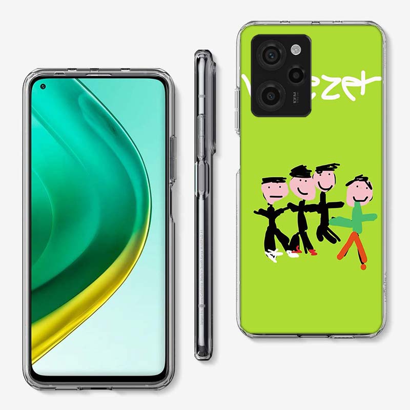 Band W-Weezer Cover Phone Case For Xiaomi Poco M8 M7 M6 M4 M3 X7 X6 X4 Pro F7 Ultra M5S Mi 14 14T 15 15T 12T 10T Pro 12S 12 11 L