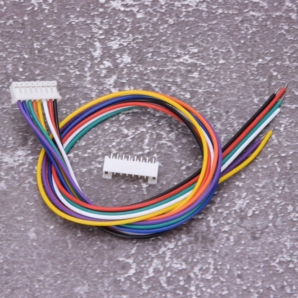 10 Sets Practical 8-Pin for JST PH 2.0mm Connector 26AWG 30cm Length Male Female Connector Wire Cable LED Strip Light