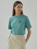 Waildeuwogseu Pine Ridge Field Graphics T-Shirt_Light Green