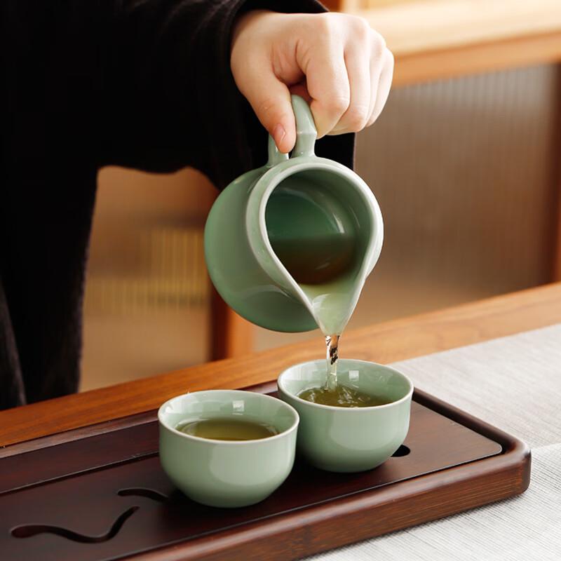 Bafangli 10-Piece Ceramic Kung Fu Tea Set